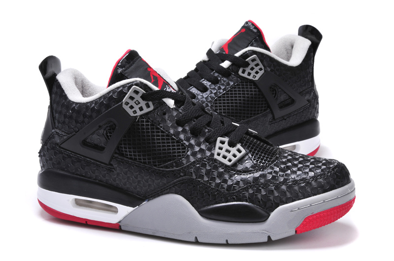 Air Jordan 4 Men Shoes Black Online